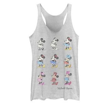 Disney's Mickey & Friends Minnie Mouse Through The Years Juniors' Tank Top