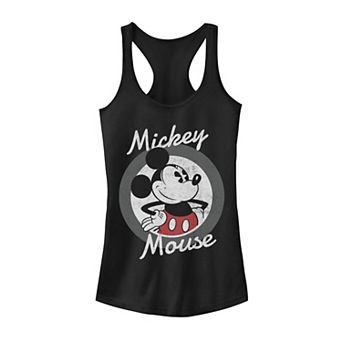Disney's Mickey Mouse Juniors' Waving Portrait Tank Top