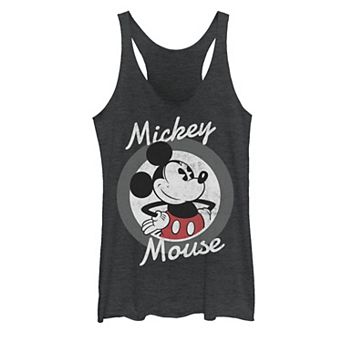 Disney's Mickey Mouse Juniors' Waving Portrait Tank Top