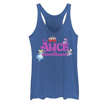 Juniors' Disney Alice In Wonderland Group Shot Tank Top