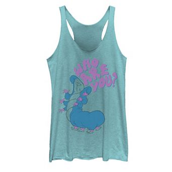 Disney's Alice In Wonderland Caterpillar Who Are You Juniors' Tank Top
