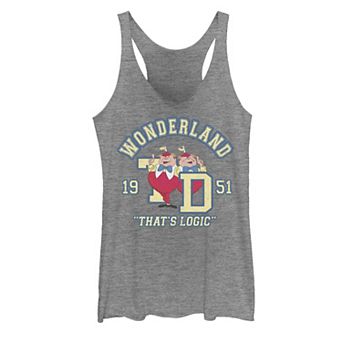 Disney's Alice In Wonderland Tweedledee Tweedledum Juniors' Tank Top