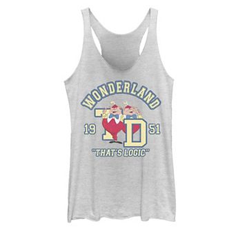 Disney's Alice In Wonderland Tweedledee Tweedledum Juniors' Tank Top
