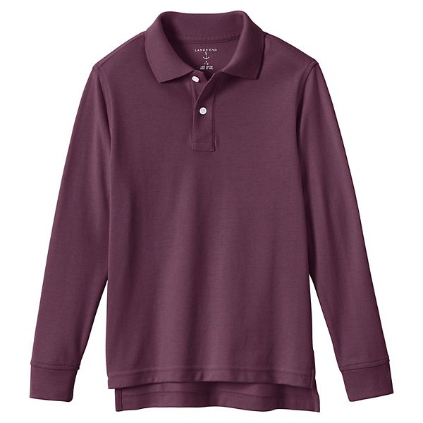 Kohls long 2025 sleeve polo