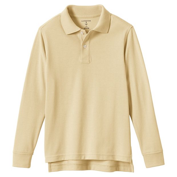 Long sleeve polo outlet kohls