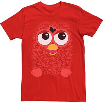 Mens Furby Blue Big Face Tee