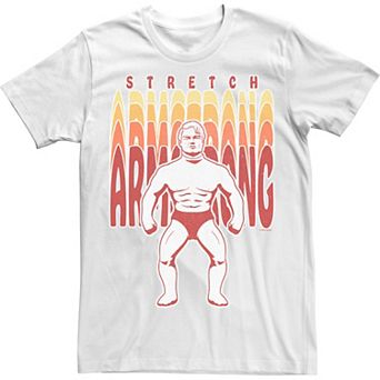 Men's Stretch Armstrong Retro Logo Stack Portrait Tee
