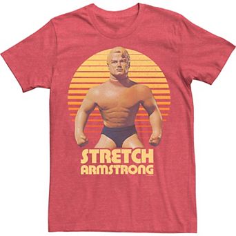 Men's Stretch Armstrong Retro Sunset Portrait Tee