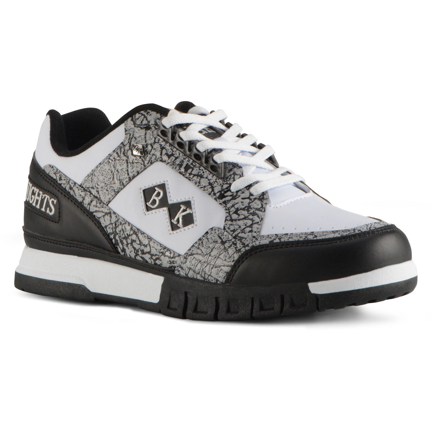 British Knights Metros Men S Sneakers   4781707 Black Cement White