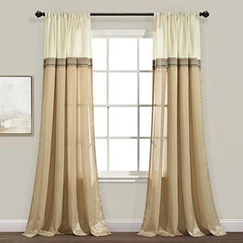 Lush Decor 2-pack Terra Window Curtain Set