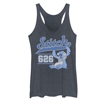 Disney's Lilo & Stitch Juniors' 626 Stitch Day Collegiate Tank Top
