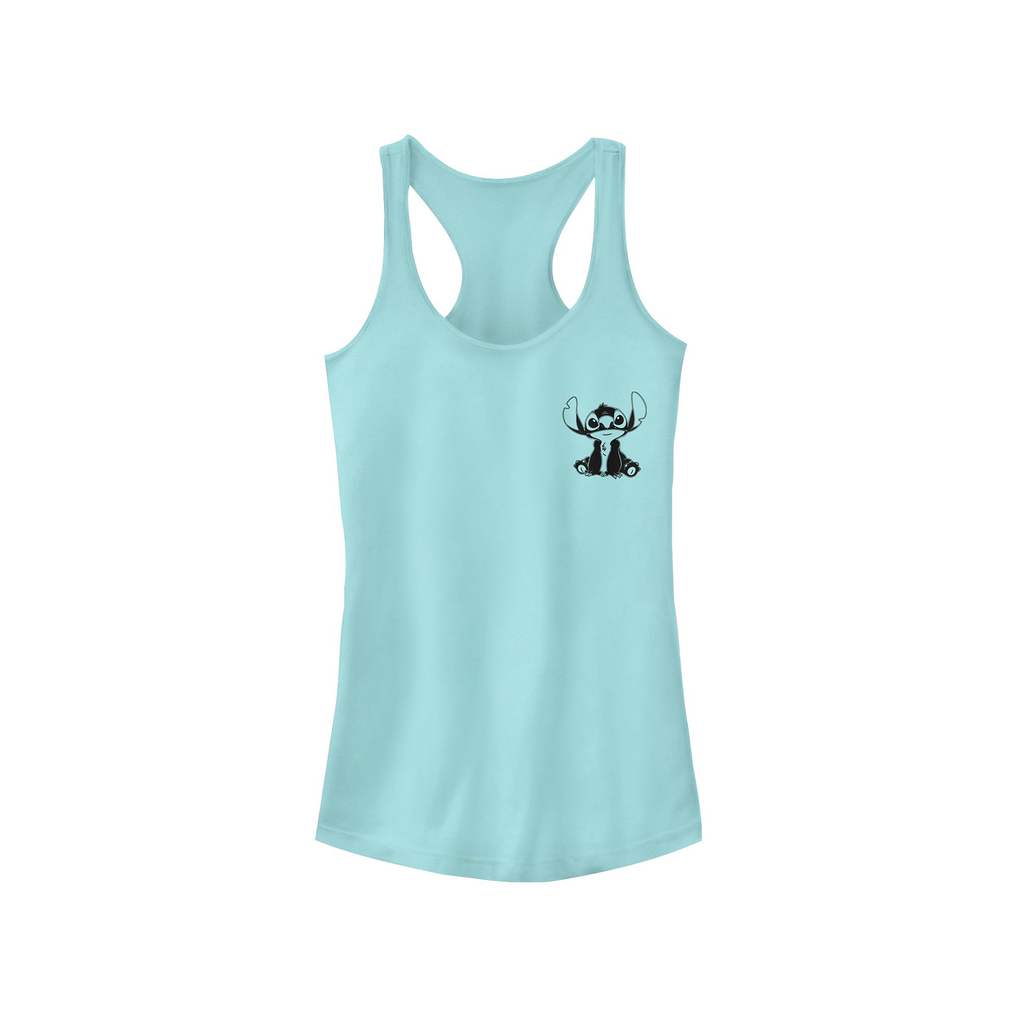 Juniors Lilo & Stitch Vintage Lined Stitch Tank Top, Girls, Size: XS, Can