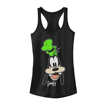 Disney's Goofy Juniors' Smiling Face Portrait Tank Top