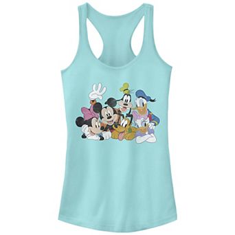 Disney's Mickey Mouse Juniors' Classic Characters Tank Top