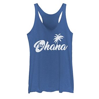Disney's Lilo & Stitch Juniors' Ohana Palm Tree Logo Tank Top