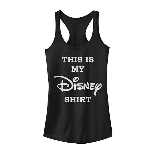 Juniors' Disney This Is My Disney Shirt Tank