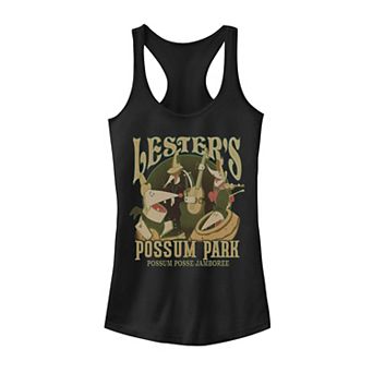 Disney's A Goofy Movie Juniors' Lester's Possum Park Tank Top