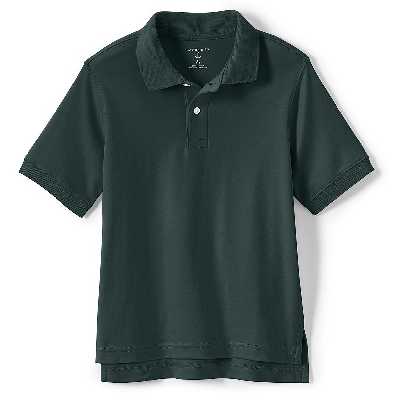UPC 825386014942 product image for Kids 8-16 Lands' End School Uniform Short Sleeve Interlock Polo Shirt in Plus &  | upcitemdb.com