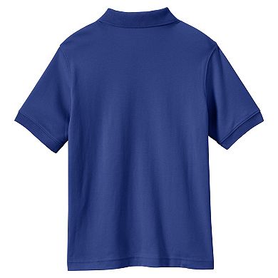 Kids 4-7 Lands' End School Uniform Short Sleeve Interlock Polo Shirt