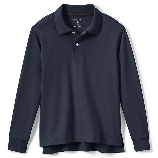 Kohls long 2025 sleeve polo