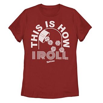 Juniors' Yahtzee This Is How I Roll Tee