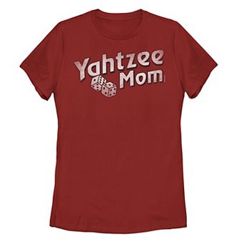 Juniors' Yahtzee Mom Graphic Tee