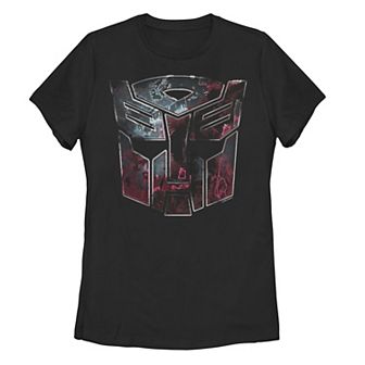 Juniors' Transformers Autobot Rusted Badge Graphic Tee
