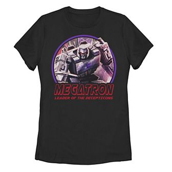 Juniors' Transformers Megatron Decepticon Leader Graphic Tee