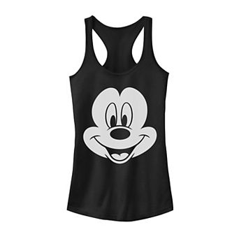 Disney's Mickey Mouse Juniors' Large Face Tank Top
