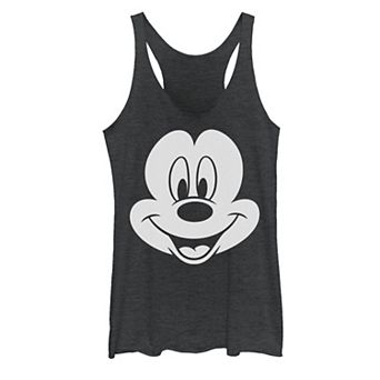 Disney's Mickey Mouse Juniors' Large Face Tank Top