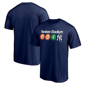 New York Yankees Fanatics Branded Subway Hometown Collection Long Sleeve  T-Shirt - Navy
