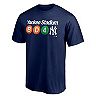 Men's Fanatics Branded Navy New York Yankees Subway Hometown Collection T-Shirt