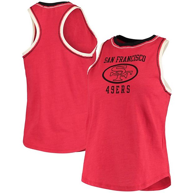 San Francisco 49ers Women's Tank Sleeveless T-Shirt Women's Vest White Tops