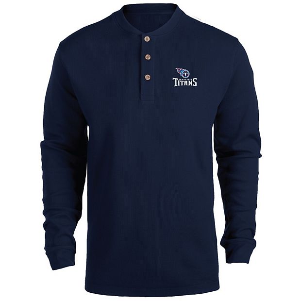 Dallas Cowboys Maverick Thermal Henley Long Sleeve T-Shirt - Navy