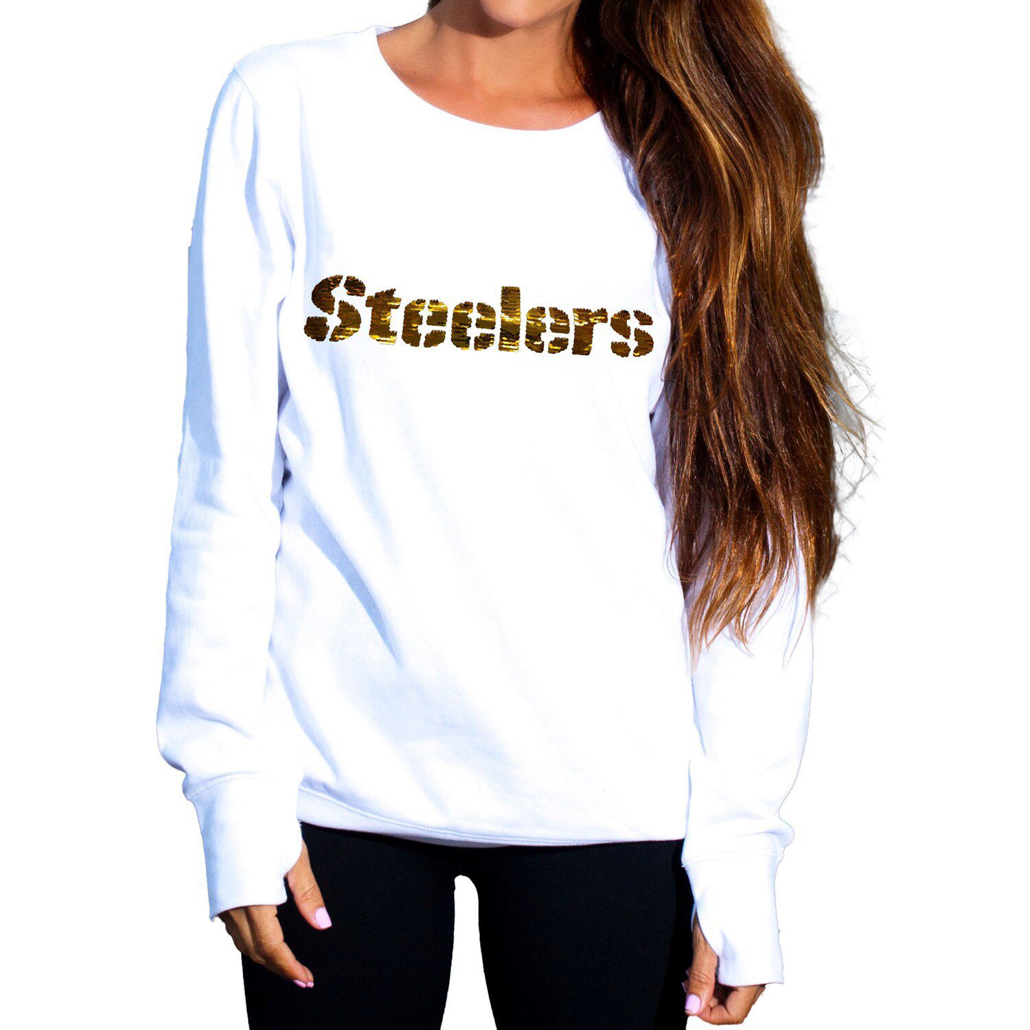 womens steeler sweatshirt