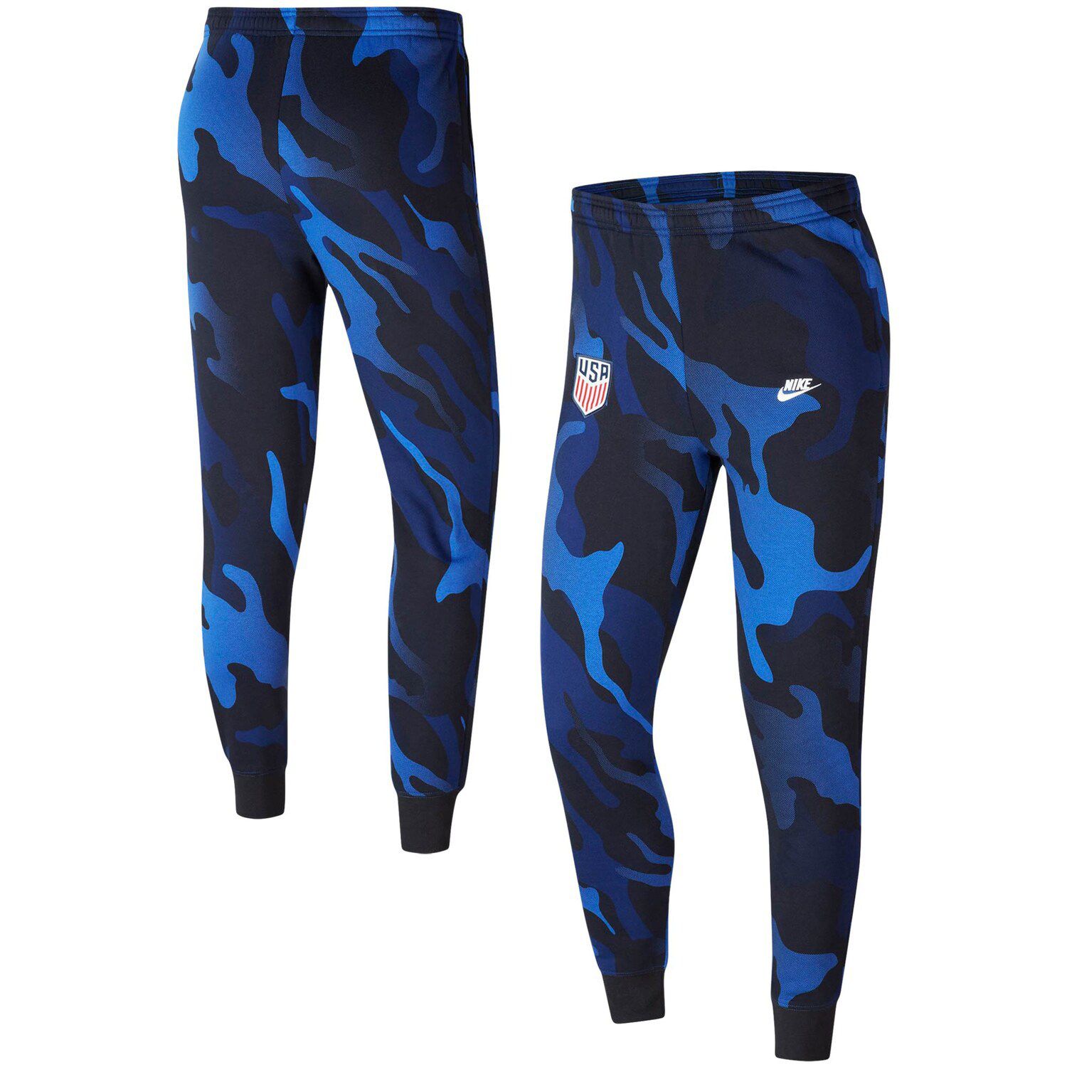 nike blue fleece pants