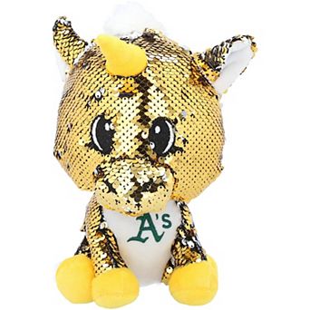 FOCO Oakland Athletics 9'' Sequin Unicorn Plush Toy