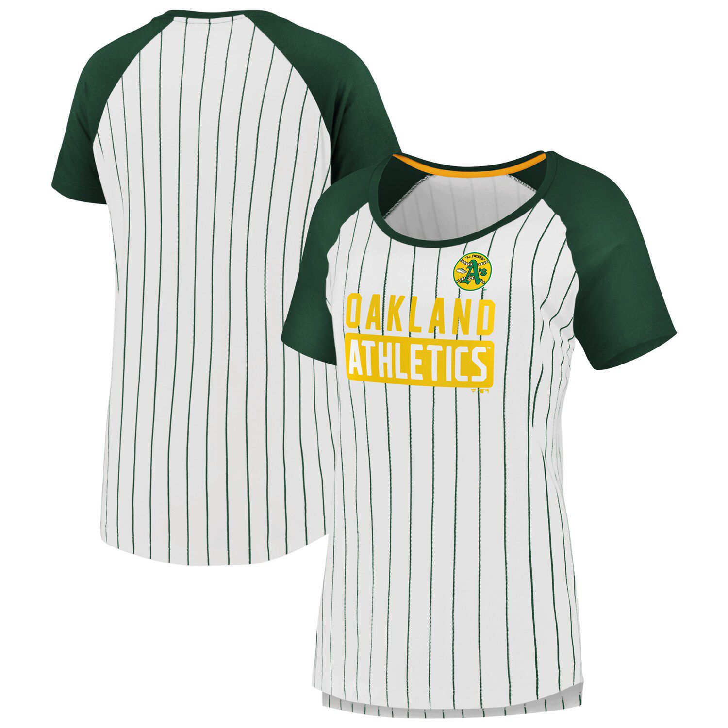 oakland a's pinstripe jersey