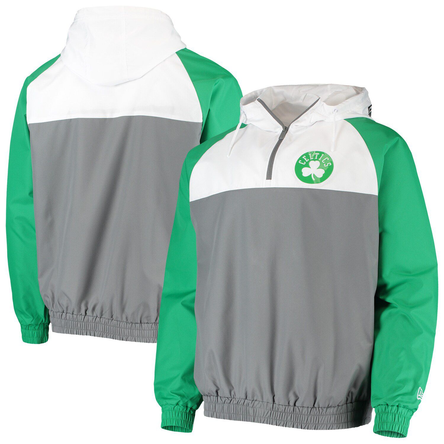 white celtics hoodie