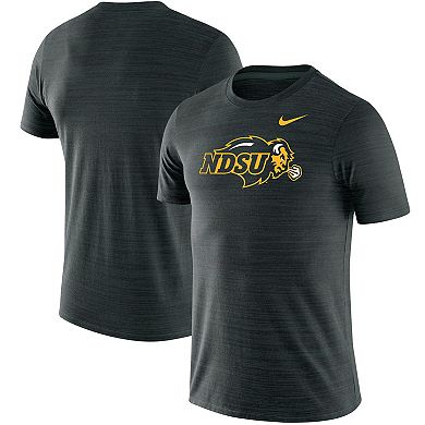 Men's Nike Green NDSU Bison Team Logo Velocity Legend Performance T-Shirt