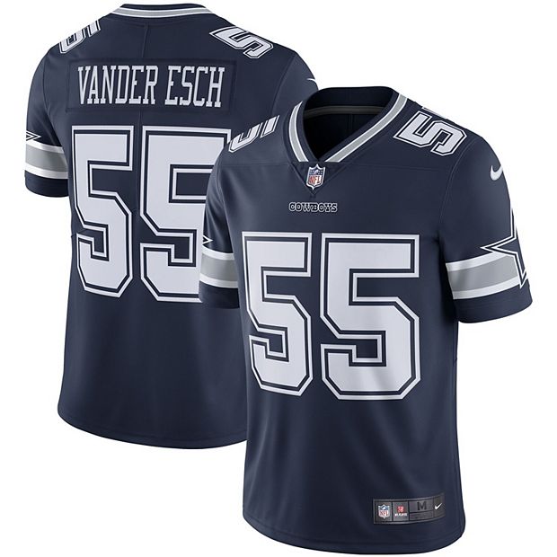 Nike Men's Leighton Vander Esch White Dallas Cowboys Vapor Limited Player Jersey - White