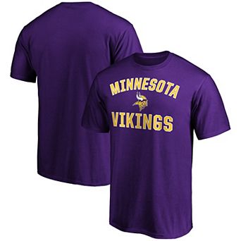 Men's Fanatics Branded Purple Minnesota Vikings Victory Arch T-Shirt