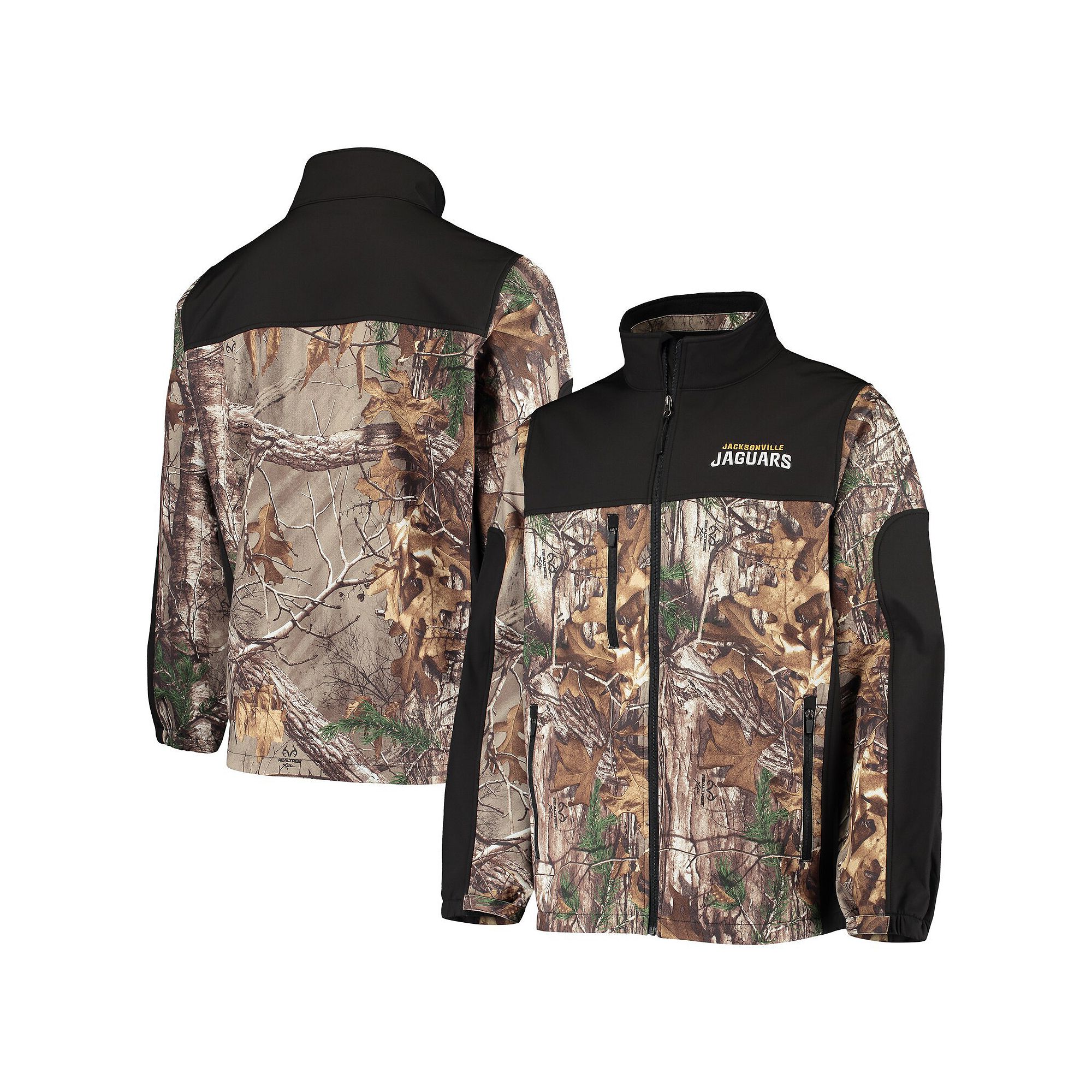Mens Dunbrooke Realtree Camo/Black Jacksonville Jaguars Circle Hunter Soft