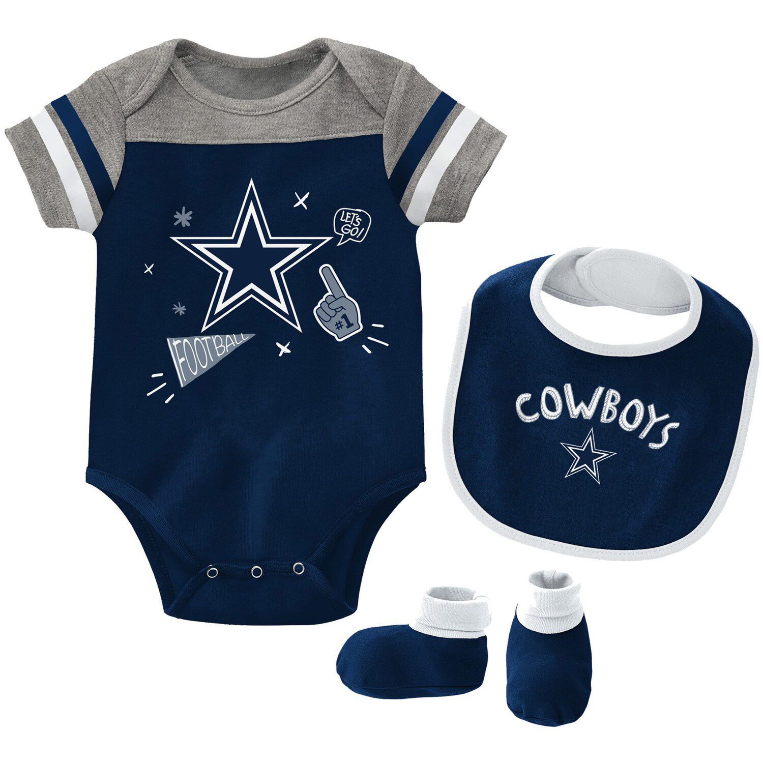 dallas cowboys infant newborn girl