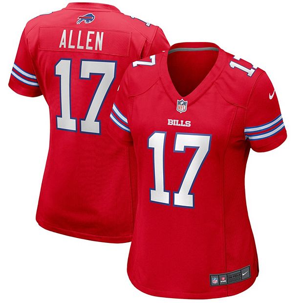 Women's Nike Josh Allen Red Buffalo Bills Alternate Game Jersey