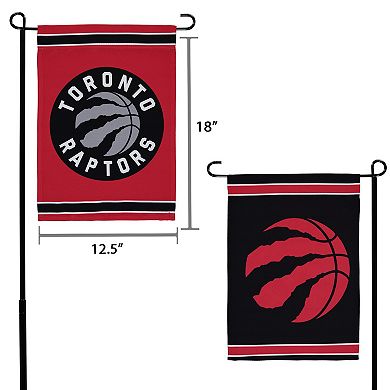 WinCraft Toronto Raptors 12" x 18" Double-Sided Garden Flag
