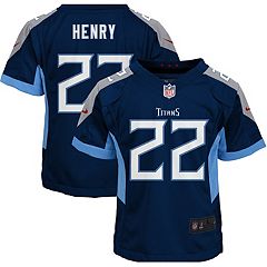 Men's Nike Tennessee Titans Derrick Henry Limited Home Jersey (Navy) 3X