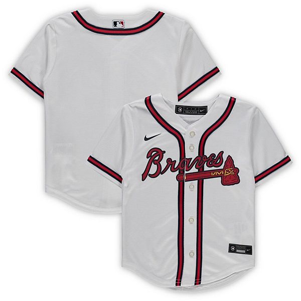 Youth Braves Nike Jersey - White – Minor League Baseball Official