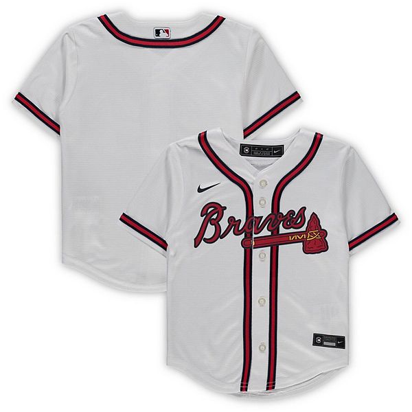 Youth Braves Nike Jersey - White – Rome Braves