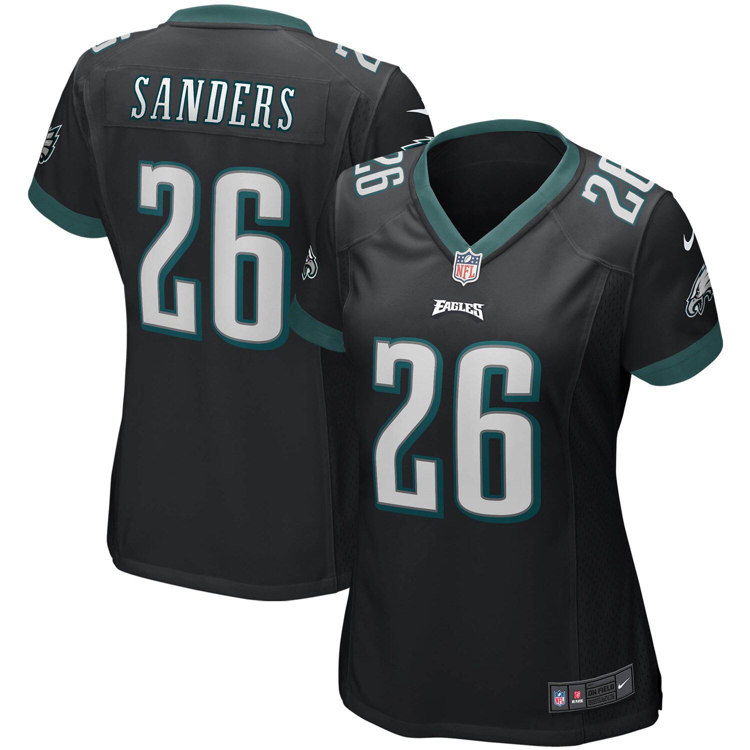 miles sanders black jersey